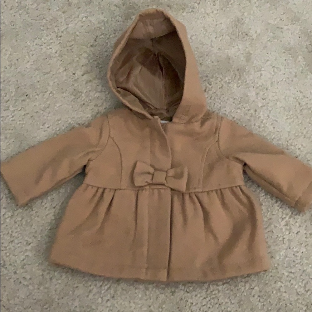 Tan baby coat
